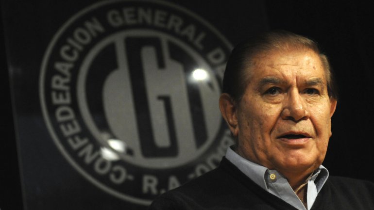 El secretario general de Petroleros Privados y senador nacional, Guillermo Pereyra