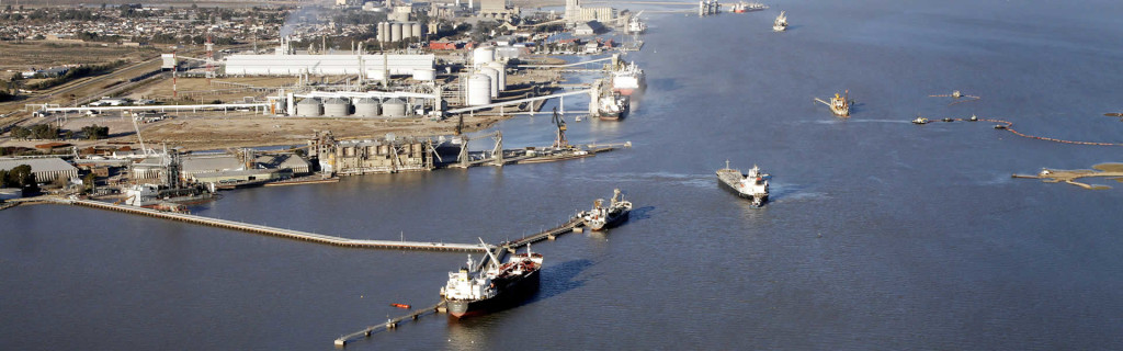 Avanzan las obras para mejorar la logística en la zona portuaria de Bahía Blanca