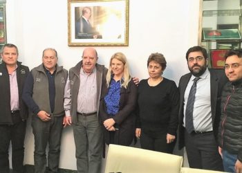El Gobierno visitó la sede central de AOMA y escuchó diferentes enfoques de los dirigentes gremiales mineros