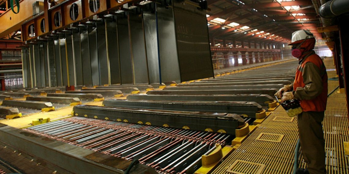 Barrick podría crear empresa global de cobre con socios chinos