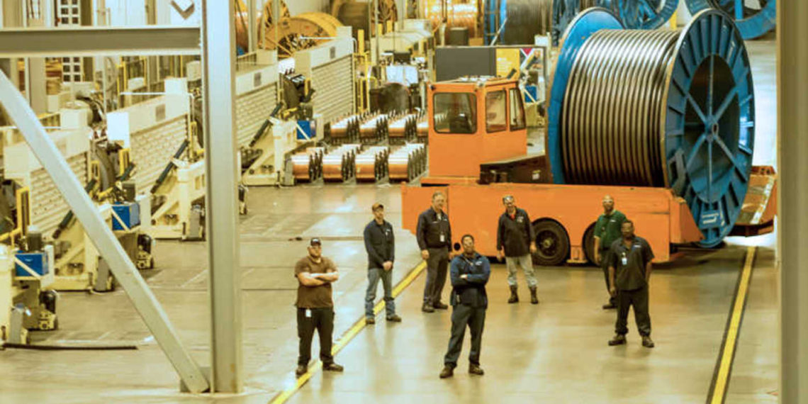 Inauguran centro de alta tensión para la producción de cables subterráneos