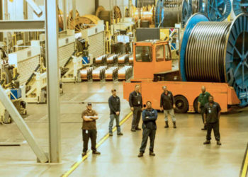 Inauguran centro de alta tensión para la producción de cables subterráneos
