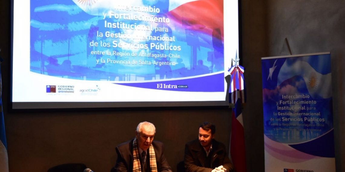 Se inició el programa de fortalecimiento institucional entre Salta y Chile