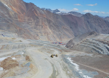 Removieron más de un millón de toneladas de roca estéril en Pelambres