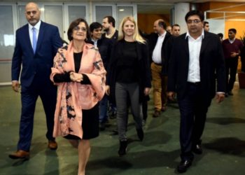 Carolina Sánchez fue recibida por Corpacci y legisladores provinciales para avanzar en la agenda minera de Catamarca