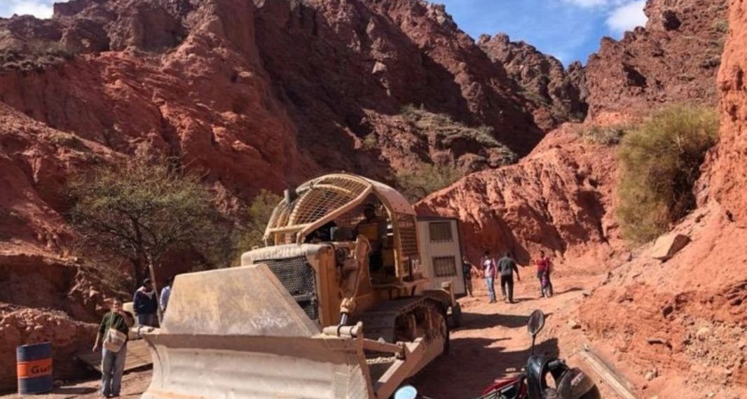 Salta sanciona a la minera que operaba en Quebrada de Las Conchas