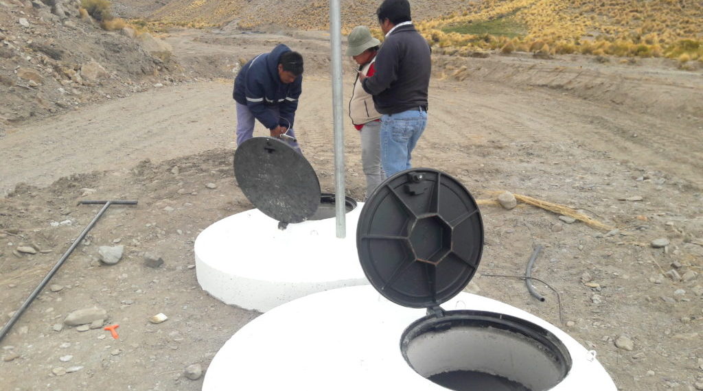 Realizan nueva obra de agua potable en Mina Pirquitas