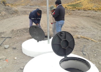 Realizan nueva obra de agua potable en Mina Pirquitas