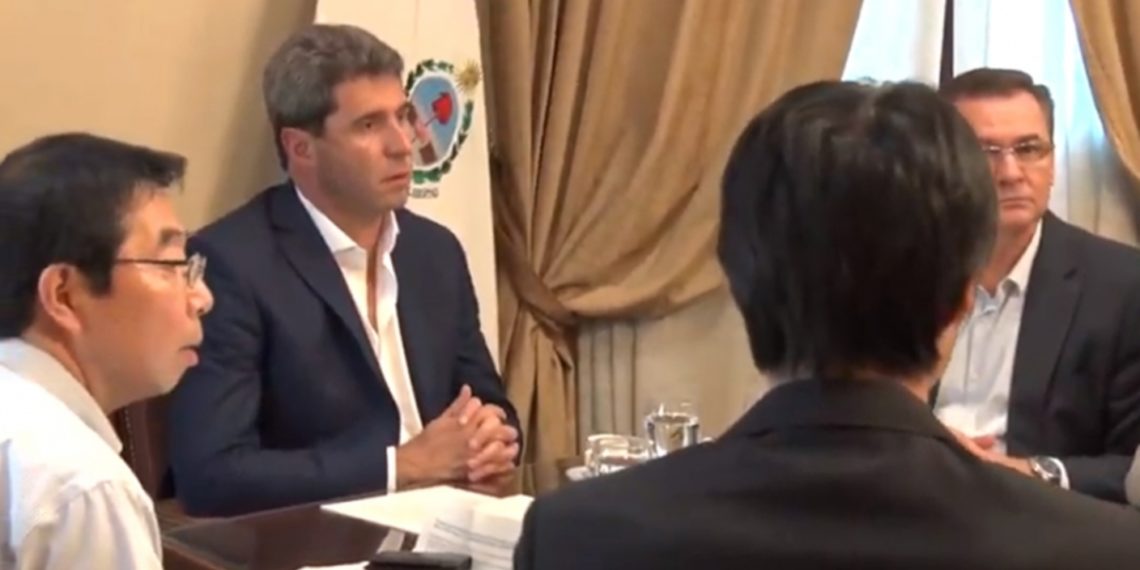 Uñac y Hensel recibieron a delegación japonesa interesada en yacimientos de cobre