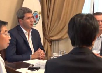 Uñac y Hensel recibieron a delegación japonesa interesada en yacimientos de cobre