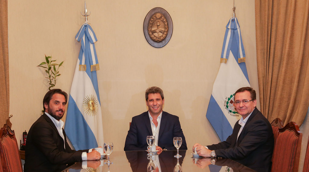 Sergio Uñac recibió a Fortescue Metals Group