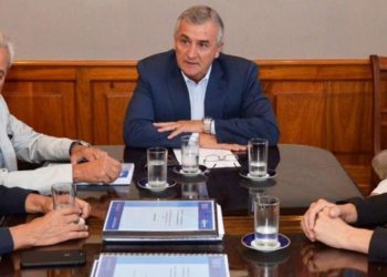 Julio Ríos Gómez, Carolina Sánchez y el Gobernador Gerardo Morales se reunieron en Jujuy