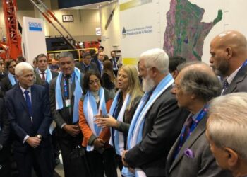Las autoridades de la secretaría de Política Minera participaron en el PDAC 2019
