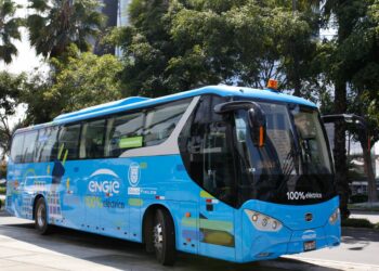 Presentan primer bus 100% eléctrico para la minería peruana