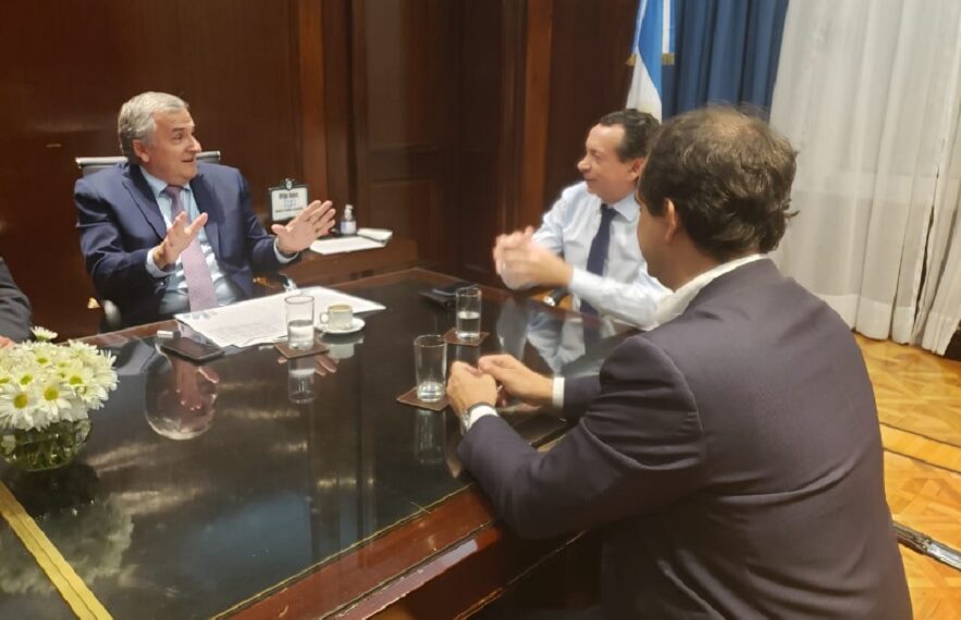 Gerardo Morales se reunió con Dante Sica