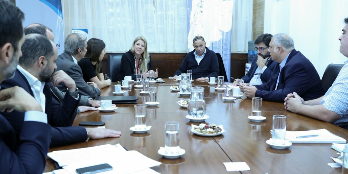 Sánchez y Bergman se reunieron con representantes del COFEMIN y empresarios mineros