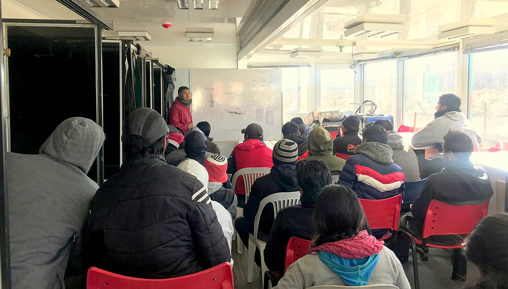 Salta: En la Puna realizan capacitaciones sobre soldadura y herrería