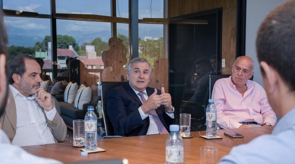 Gerardo Morales se reunió con la Cámara de Servicios Mineros de Jujuy