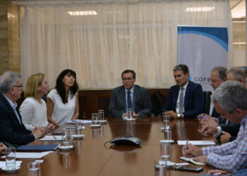 Hensel recibió autoridades mineras de las provincias