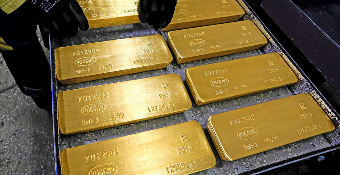 Rusia multiplica por ocho sus exportaciones anuales de oro