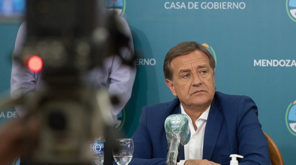 Mendoza: Ante la pandemia, Suárez lamenta no tener los recursos de la minería