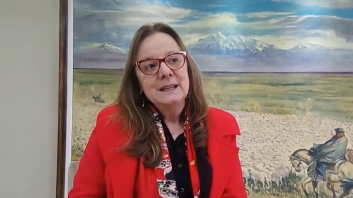 Santa Cruz: Alicia Kirchner saludó a los mineros y ponderó su trabajo