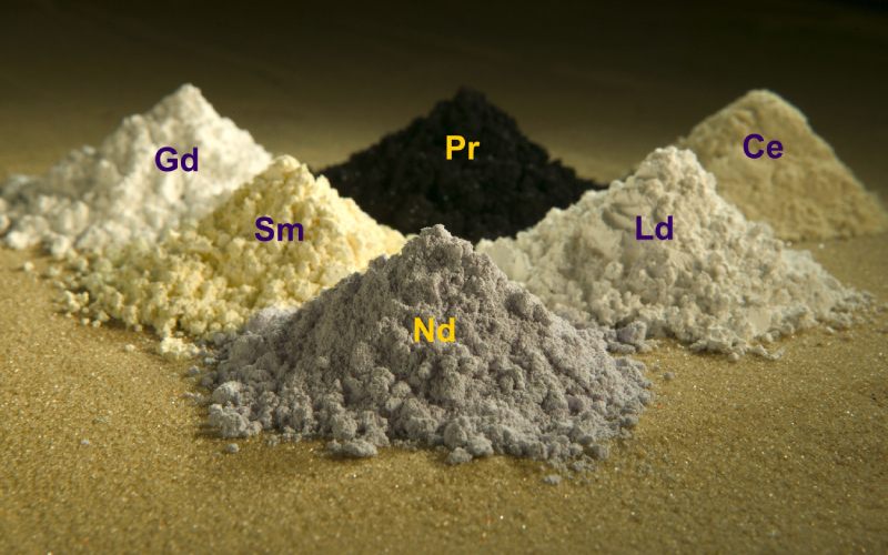 El Departamento de Energía de los Estados Unidos invertirá US$ 122 millones para producir elementos de tierras raras y minerales críticos