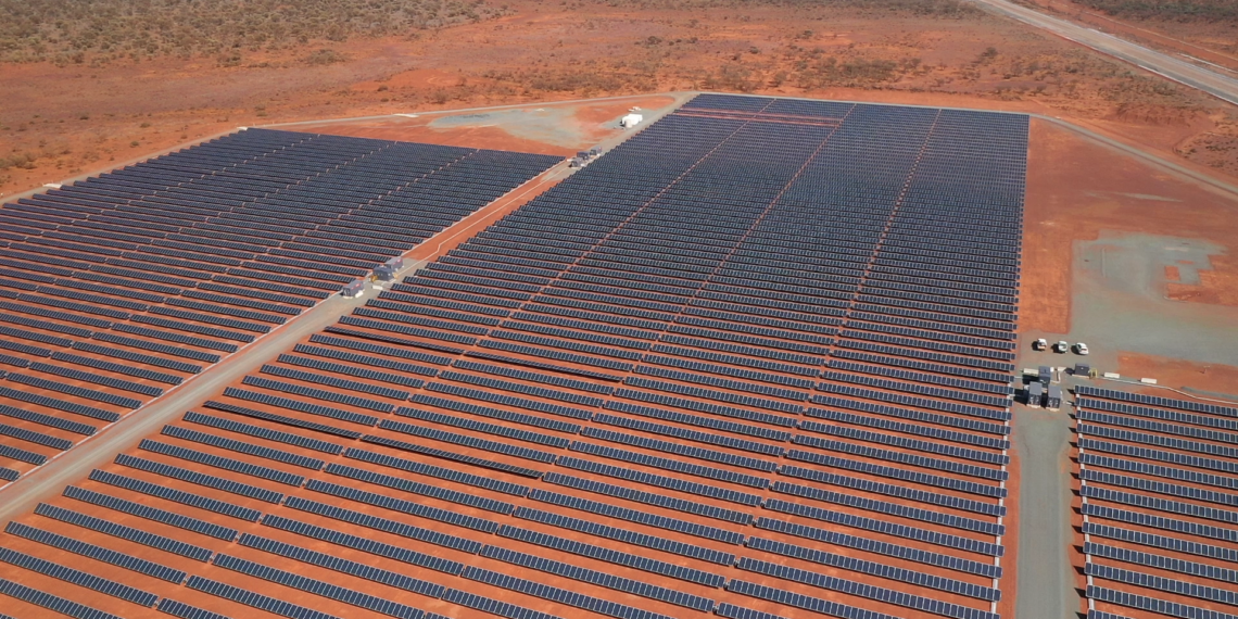 Aggreko instala más de 20.000 paneles solares en la mina de oro Granny Smith