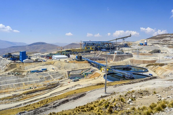 MMG invertirá US$ 2 mil millones en su mina Las Bambas en Perú