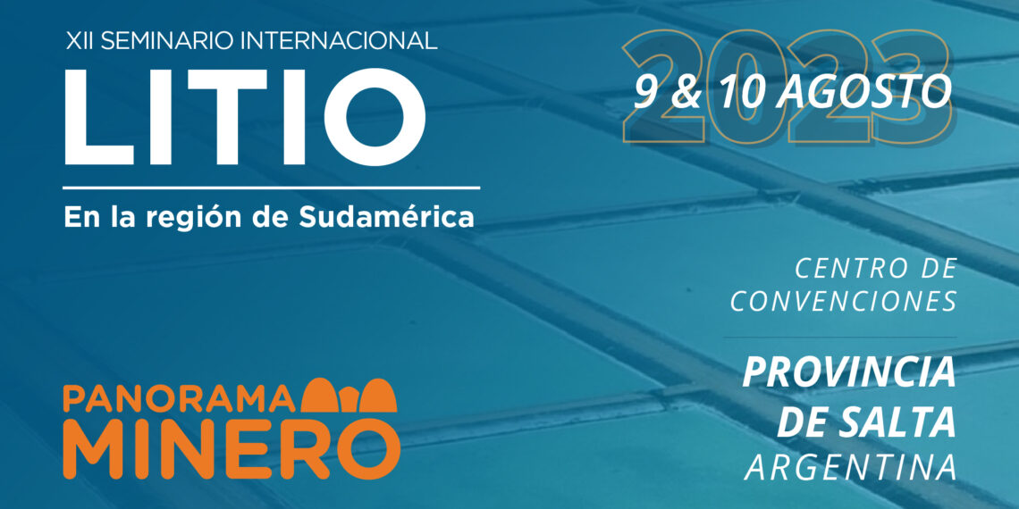 Salta será la sede del evento líder relacionado al litio a nivel global