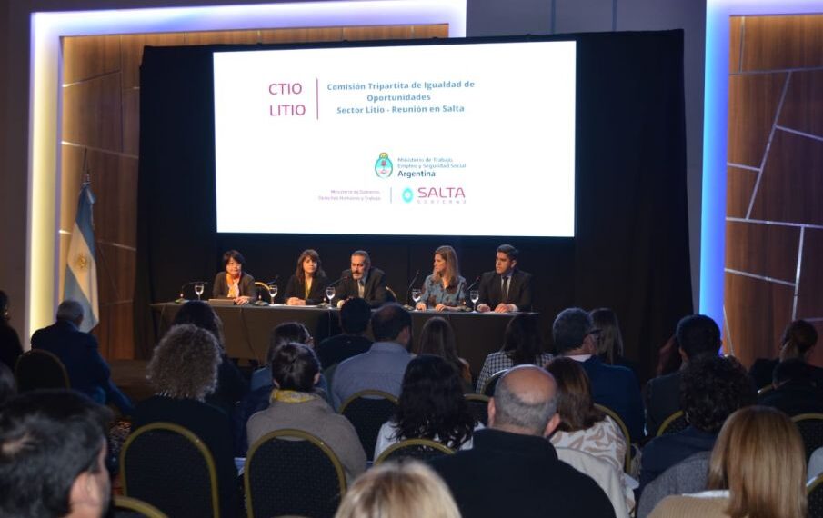 Se realizó en Salta la Reunión de la Comisión Tripartita de Igualdad de Oportunidades del litio