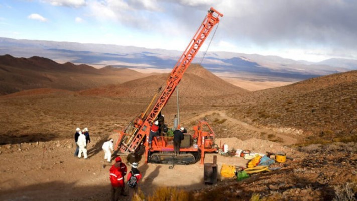 Nuevo sistema de vetas de oro de alta ley en el proyecto San Francisco