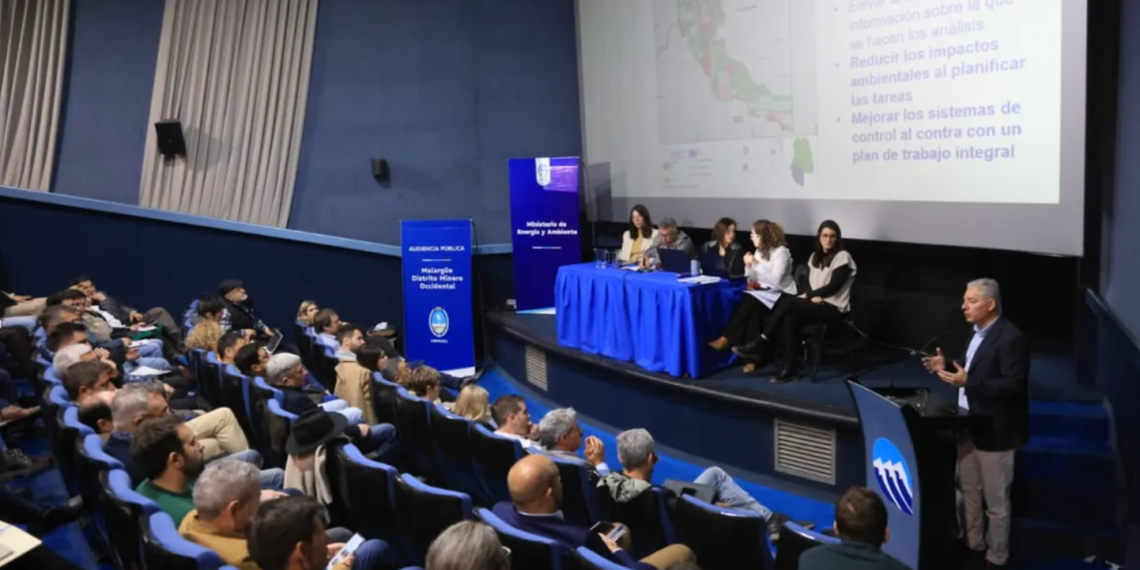 El Distrito Minero en Malargüe recibió gran apoyo en la audiencia pública