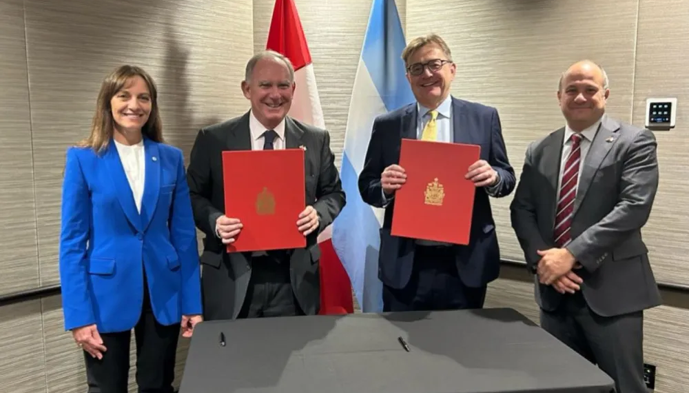 Canadá se convierte en socio estratégico de Argentina para el desarrollo minero