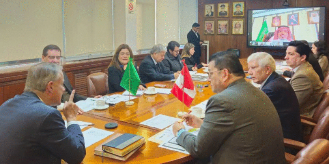 Perú avanza en cooperación minera con Arabia Saudita tras acuerdo en reunión virtual