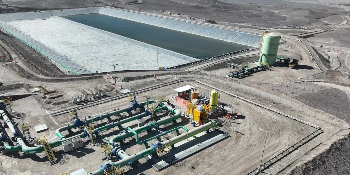 Techint activó un acueducto clave para abastecer tres minas de cobre en Chile
