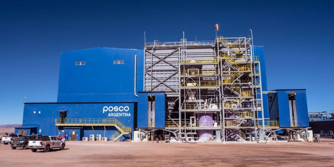 Posco inaugurará su segunda planta de litio y anunciará un plan para duplicar inversiones