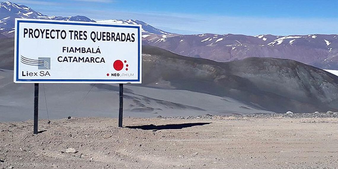 Catamarca suma a Tres Quebradas al RIGI con una inversión de US$709 millones